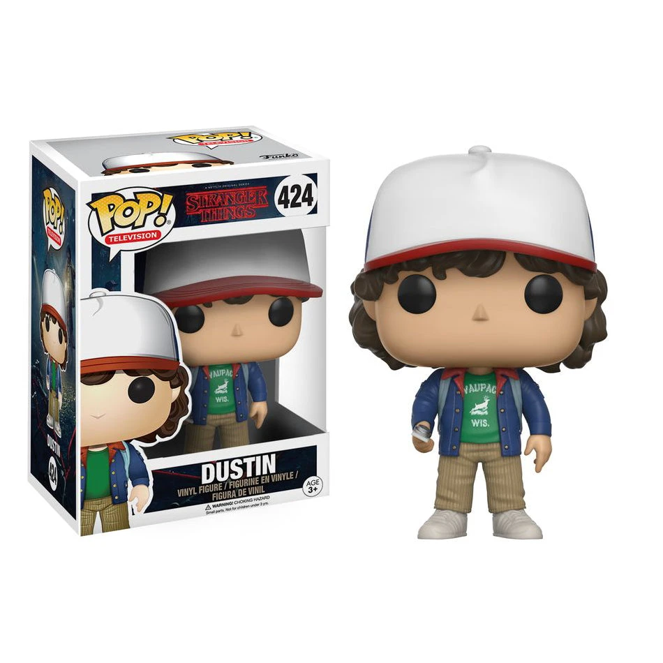 Stranger Things - Dustin Pop! Vinyl Figure 3 Stranger Things - Dustin Pop! Vinyl Figure