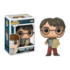 FUNKO Harry Potter - Harry W/Marauders Map Pop!