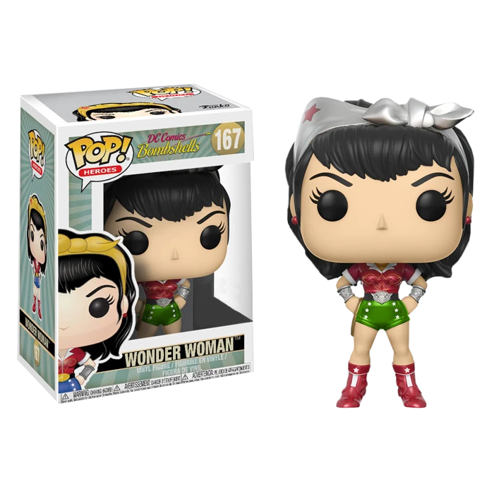 DC Bombshells - Wonder Woman Holiday US Exclusive Pop! Vinyl Figure 3 DC Bombshells - Wonder Woman Holiday US Exclusive Pop! Vinyl Figure