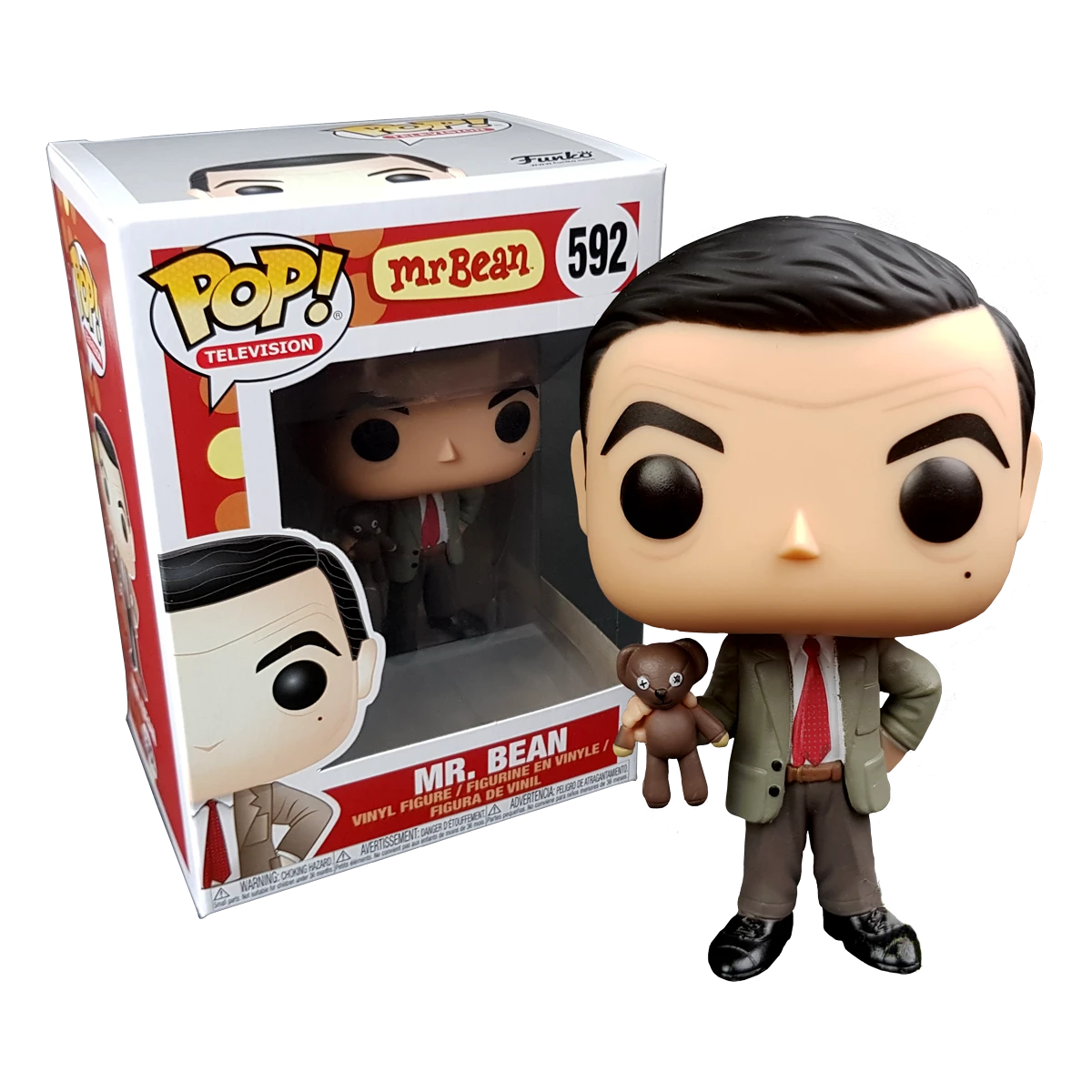 FUNKO Mr Bean Pop! Vinyl Figure 3 FUNKO Mr Bean Pop! Vinyl Figure