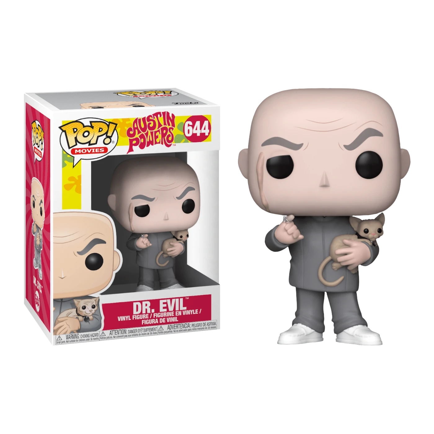 FUNKO Austin Powers - Dr Evil Pop! Vinyl Figure 3 FUNKO Austin Powers - Dr Evil Pop! Vinyl Figure