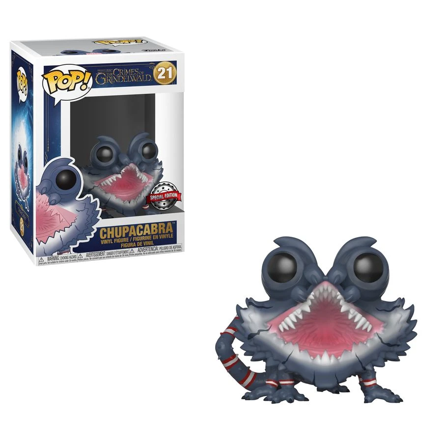 FUNKO Fantastic Beasts 2 - Chupacabra Open Mouth US Exclusive Pop! Vinyl Figure 3 FUNKO Fantastic Beasts 2 - Chupacabra Open Mouth US Exclusive Pop! Vinyl Figure