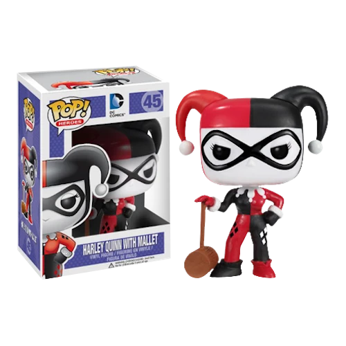 Batman - Harley Quinn With Mallet Pop! Vinyl Figure 3 Batman - Harley Quinn With Mallet Pop! Vinyl Figure