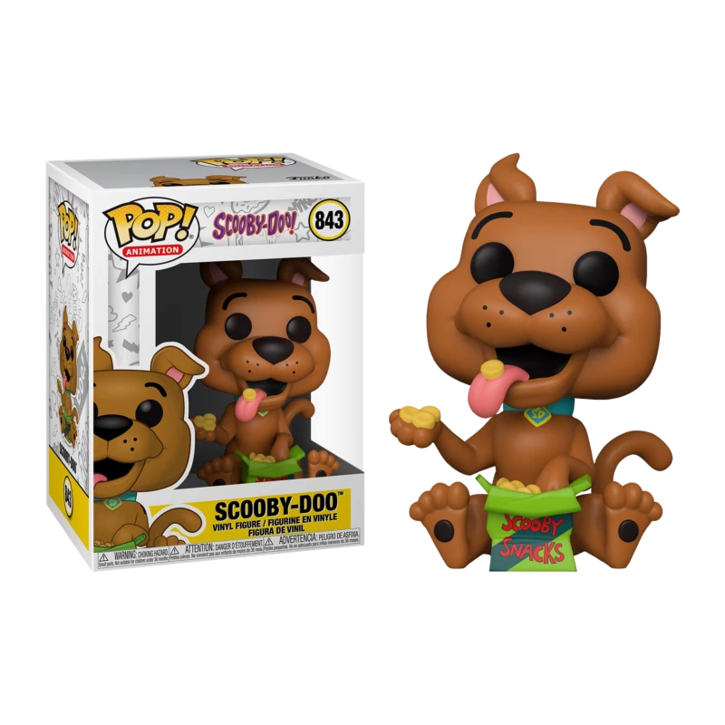 FUNKO Scooby Doo - Scooby W/Snacks Pop! RS 3 FUNKO Scooby Doo - Scooby W/Snacks Pop! RS