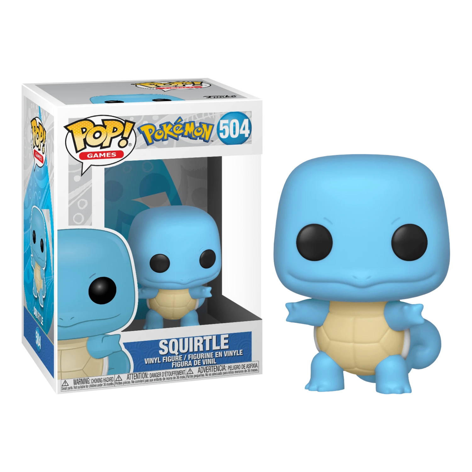 FUNKO Pokemon - Squirtle Pop! Vinyl Figure 3 FUNKO Pokemon - Squirtle Pop! Vinyl Figure