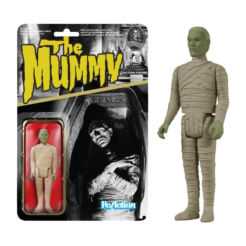 FUNKO Universal Monsters - Mummy ReAction Figure 3 FUNKO Universal Monsters - Mummy ReAction Figure