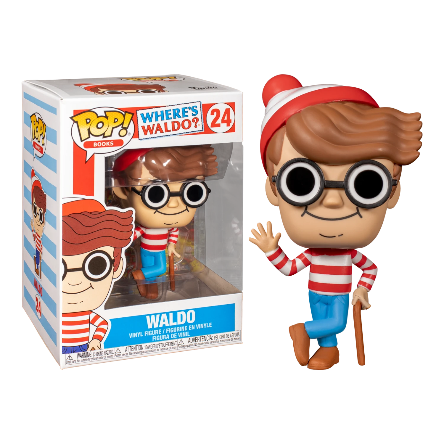 FUNKO Where's Waldo Pop! Vinyl Figure 3 FUNKO Where's Waldo Pop! Vinyl Figure