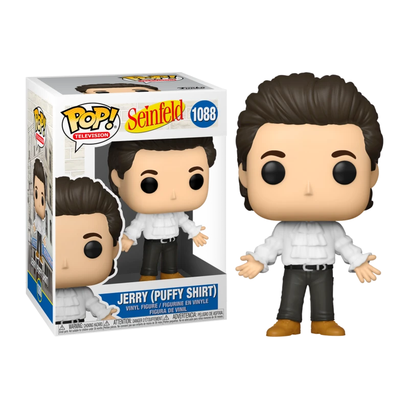 FUNKO Seinfeld - Jerry W/Puffy Shirt Pop! 3 FUNKO Seinfeld - Jerry W/Puffy Shirt Pop!