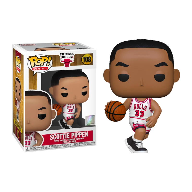 FUNKO NBA: Legends - Scottie Pippen (Bulls Home) Pop! 3 FUNKO NBA: Legends - Scottie Pippen (Bulls Home) Pop!