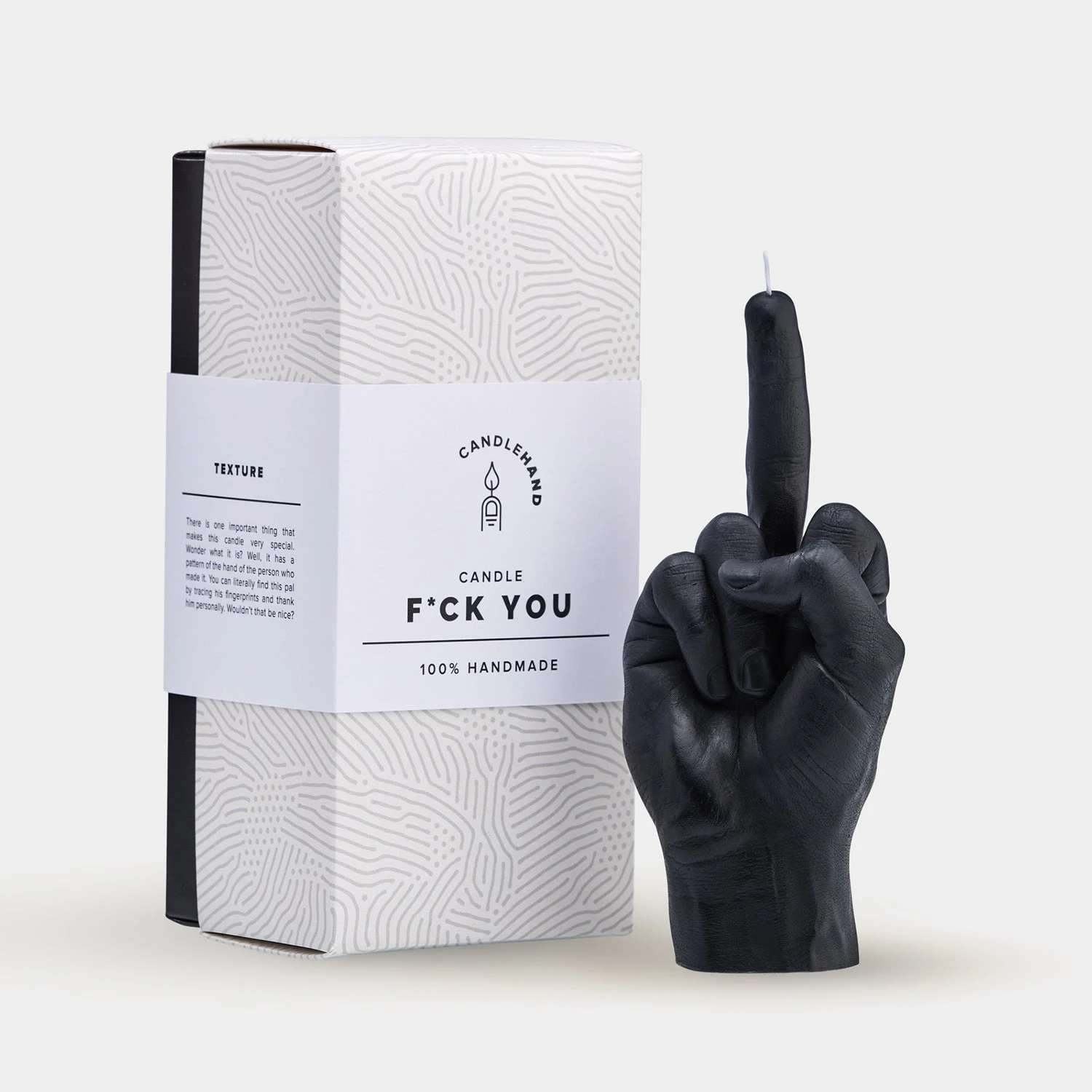F*ck You Candle Hand - Black 3 F*ck You Candle Hand - Black