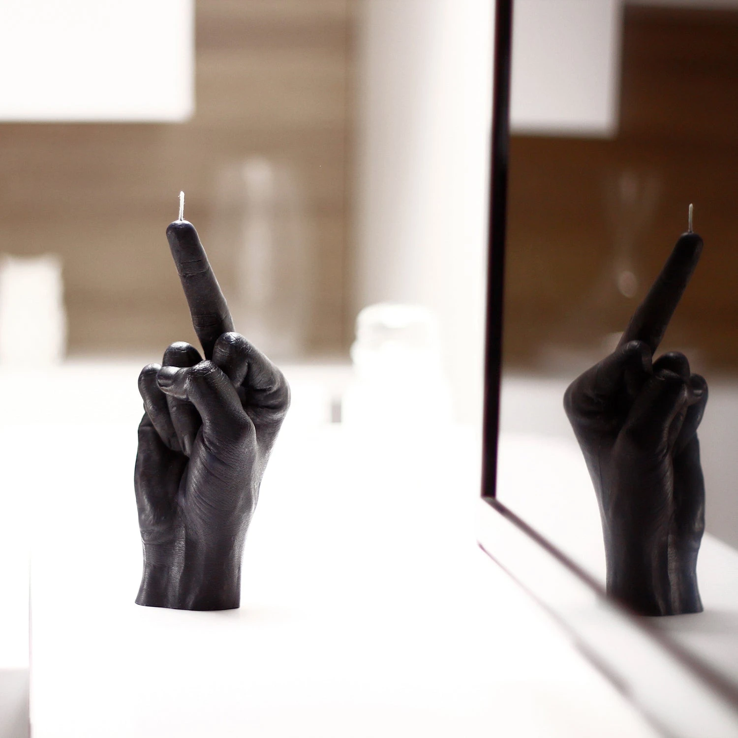 F*ck You Candle Hand - Black 9 F*ck You Candle Hand - Black - Image 7