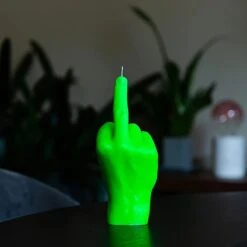 F*ck You Candle Hand - Neon Green 12 F*ck You Candle Hand - Neon Green -Toy Sale Store FYNGRCH 5