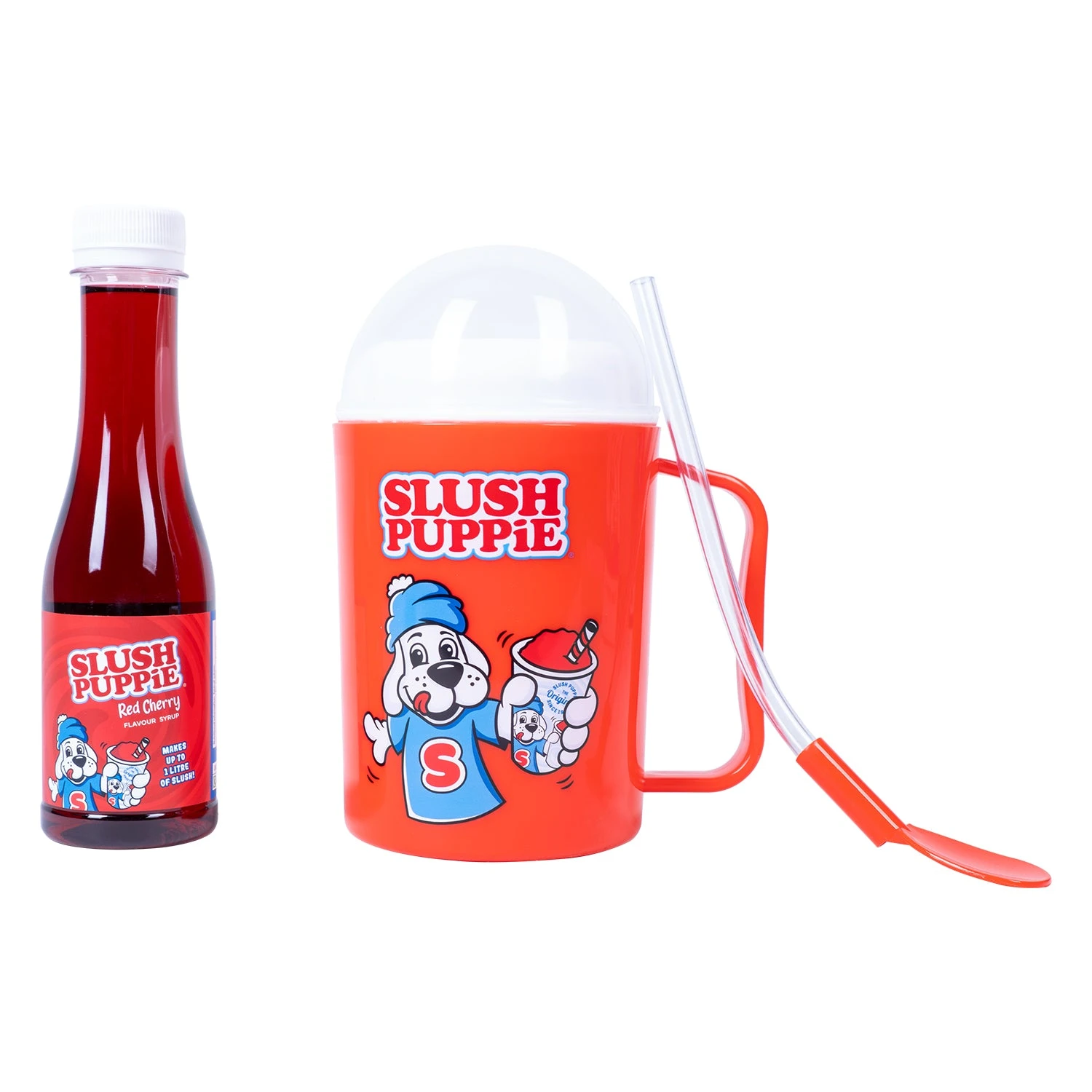 Slush Puppie - Making Cup & Red Cherry Syrup Set 6 Slush Puppie - Making Cup & Red Cherry Syrup Set - Image 4