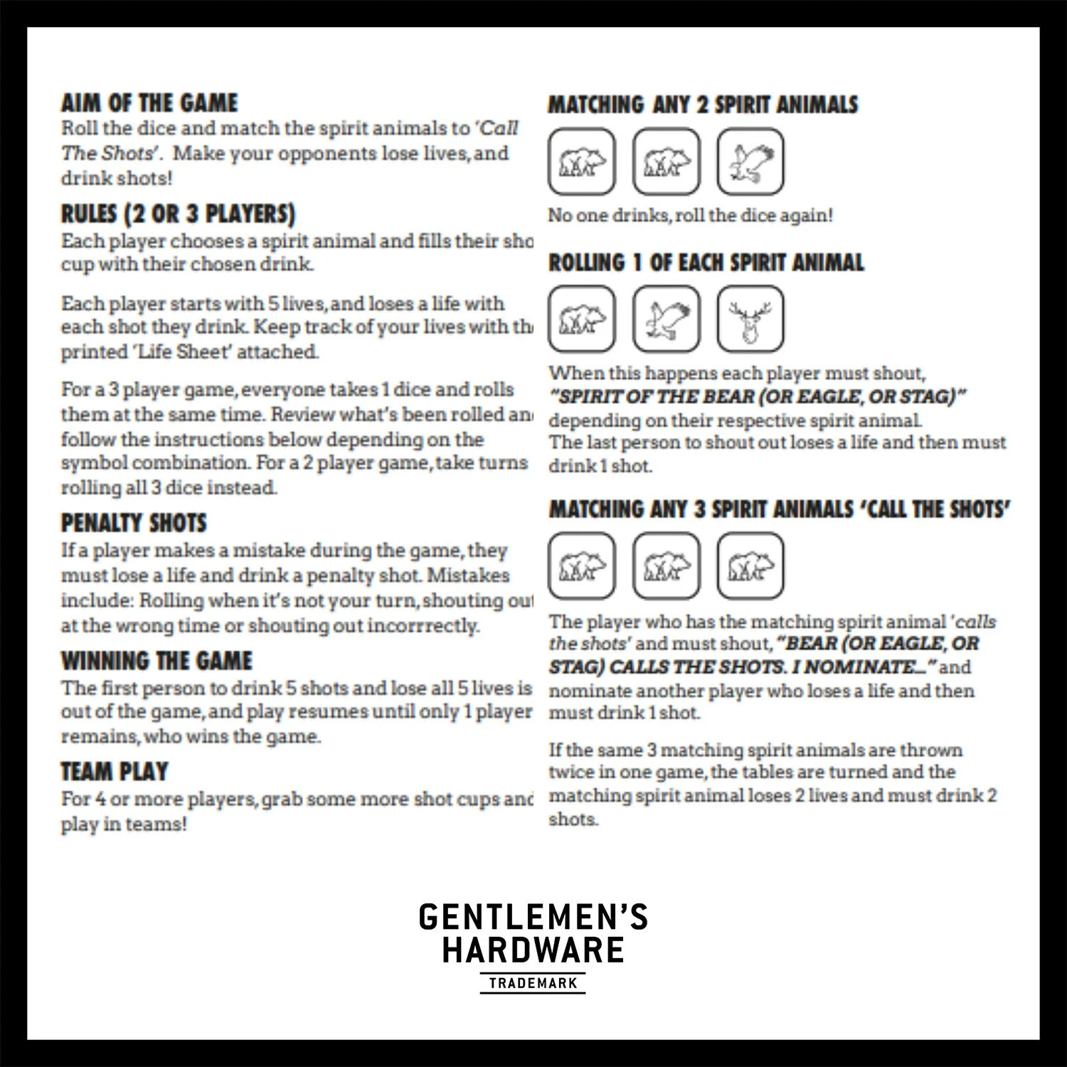 Campfire Call The Shots Shot Cup And Dice Game 5 Campfire Call The Shots Shot Cup And Dice Game - Image 3