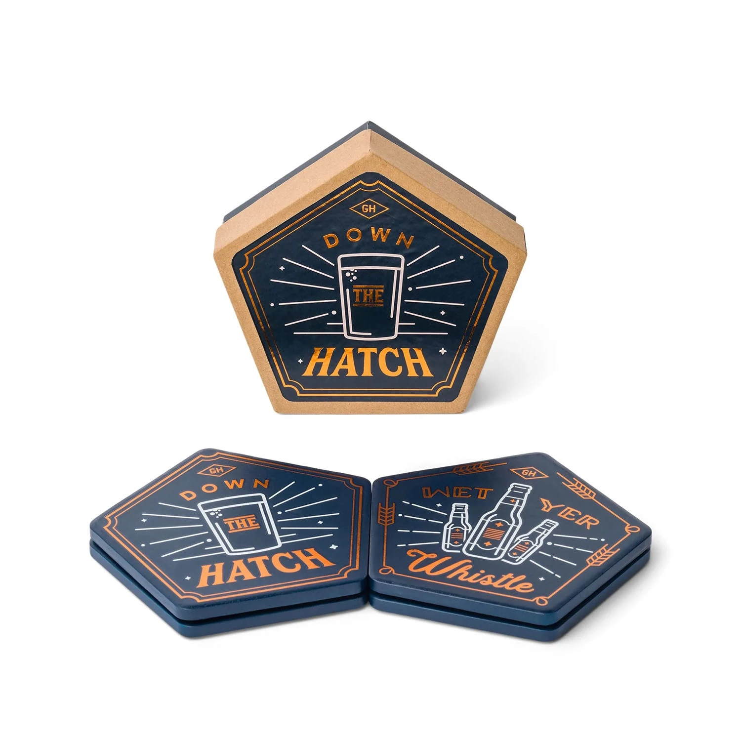 Beer Coasters, Set Of 4 3 Beer Coasters, Set Of 4