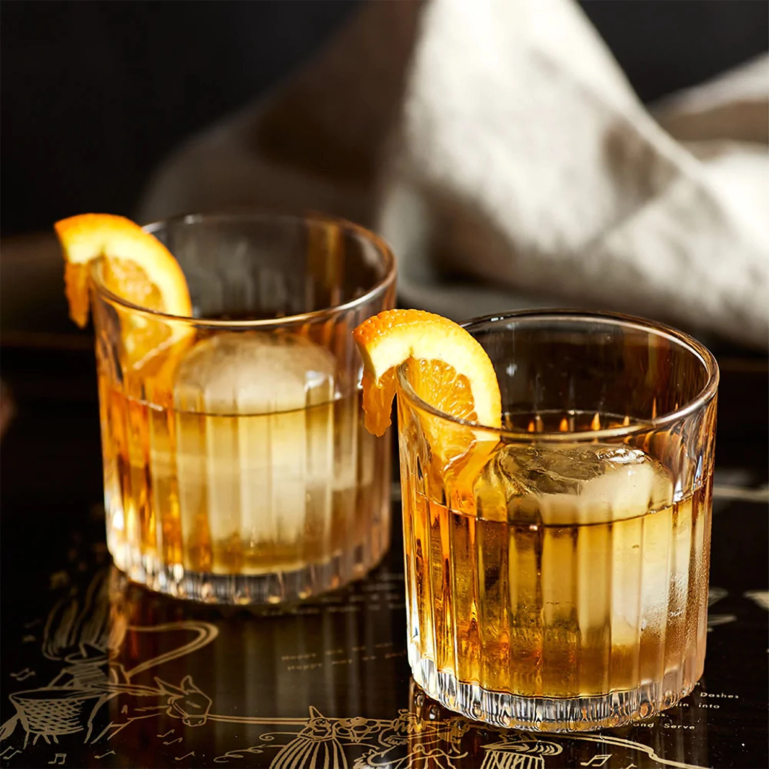 Whiskey Tumbler Glasses & Ice Stones Set 7 Whiskey Tumbler Glasses & Ice Stones Set - Image 5