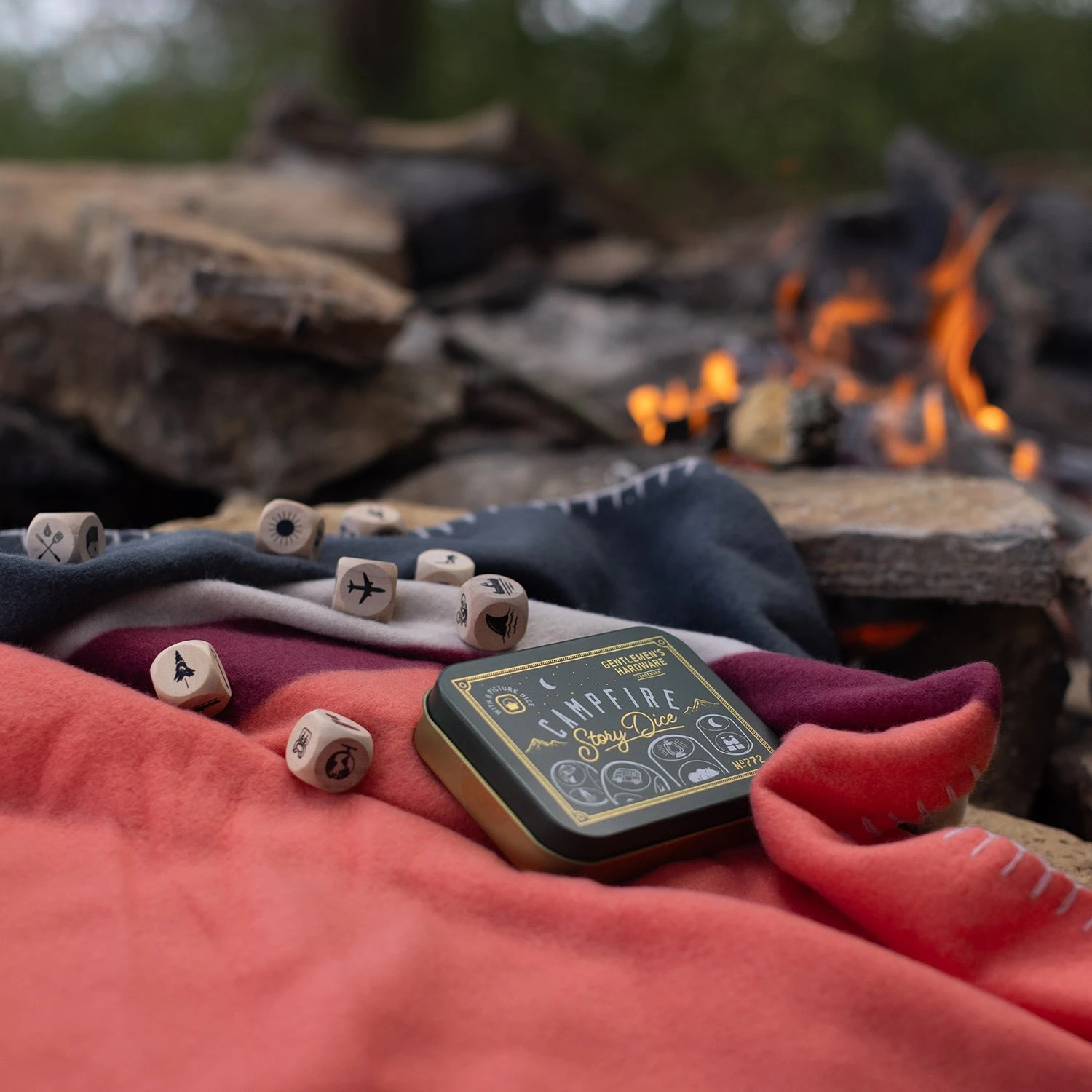 Gentlemen's Hardware - Campfire Story Dice 3 Gentlemen's Hardware - Campfire Story Dice