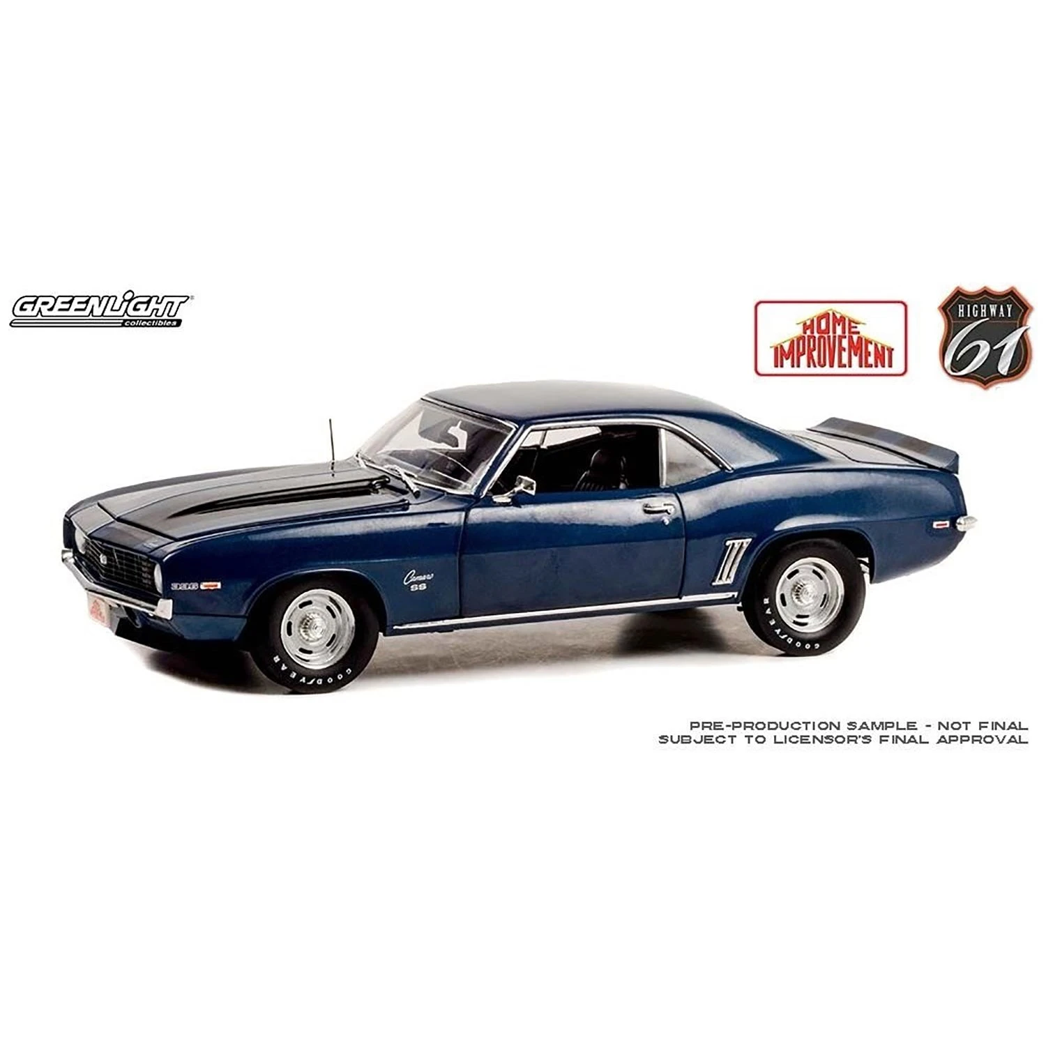 1:18 Home Improvement (TV Series) 1969 Chev Camaro SS Blue With Black Stripes 3 1:18 Home Improvement (TV Series) 1969 Chev Camaro SS Blue With Black Stripes