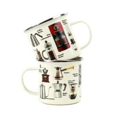 GIFT REPUBLIC Coffee - Enamel Mug -Toy Sale Store GR270120 3