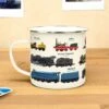 GIFT REPUBLIC Train - Enamel Mug -Toy Sale Store GR270122 1