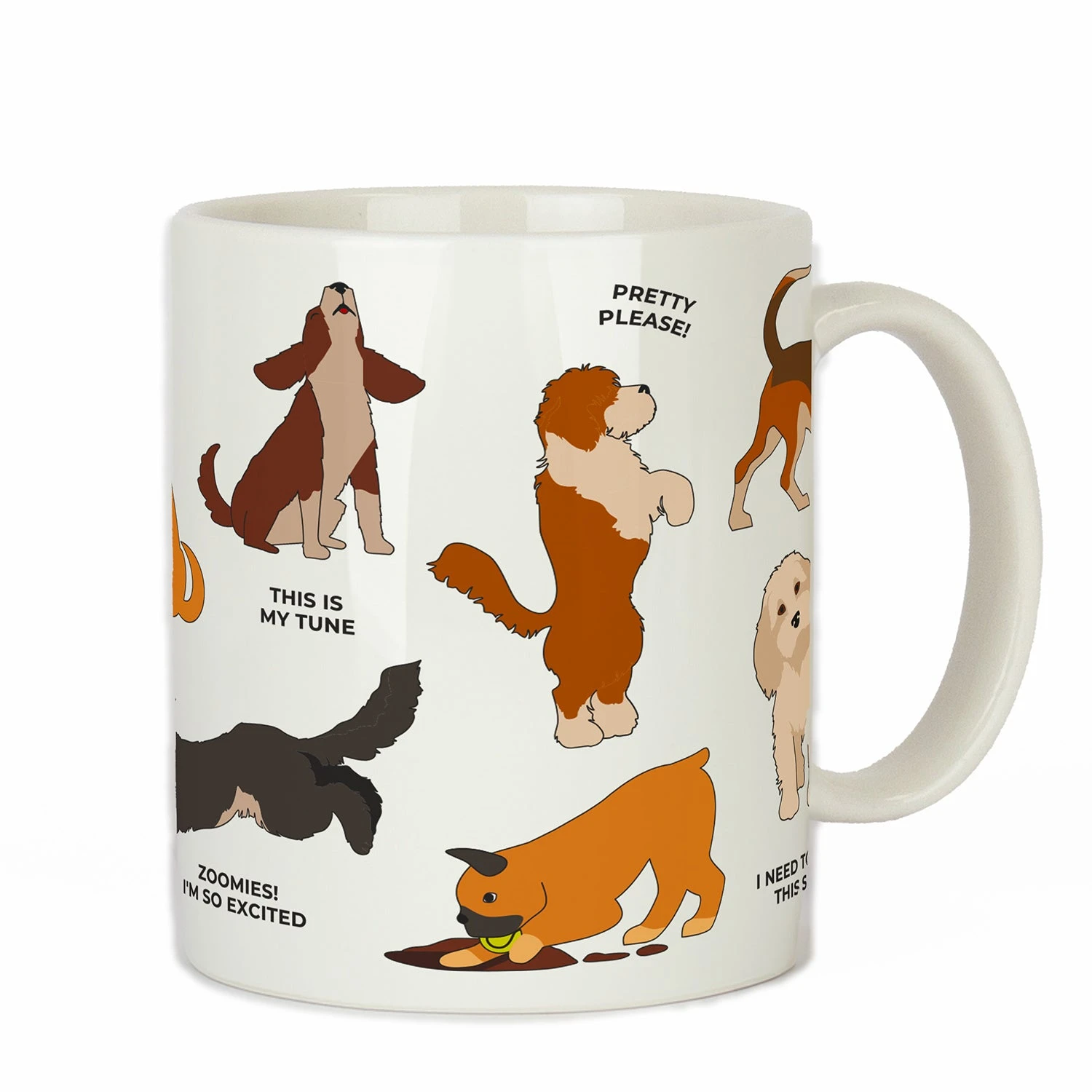GIFT REPUBLIC How To Speak Dog Mug 5 GIFT REPUBLIC How To Speak Dog Mug - Image 3