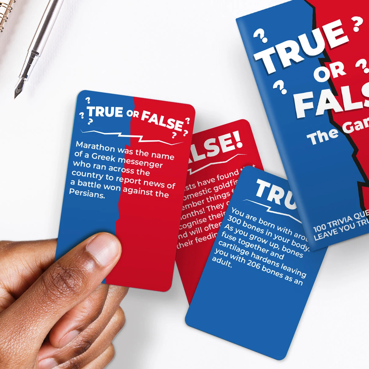 GIFT REPUBLIC True Or False Trivia Cards 3 GIFT REPUBLIC True Or False Trivia Cards