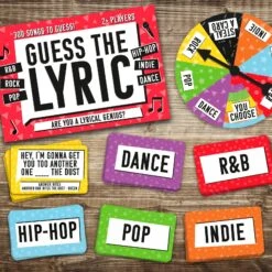 GIFT REPUBLIC Guess The Lyric Card Game