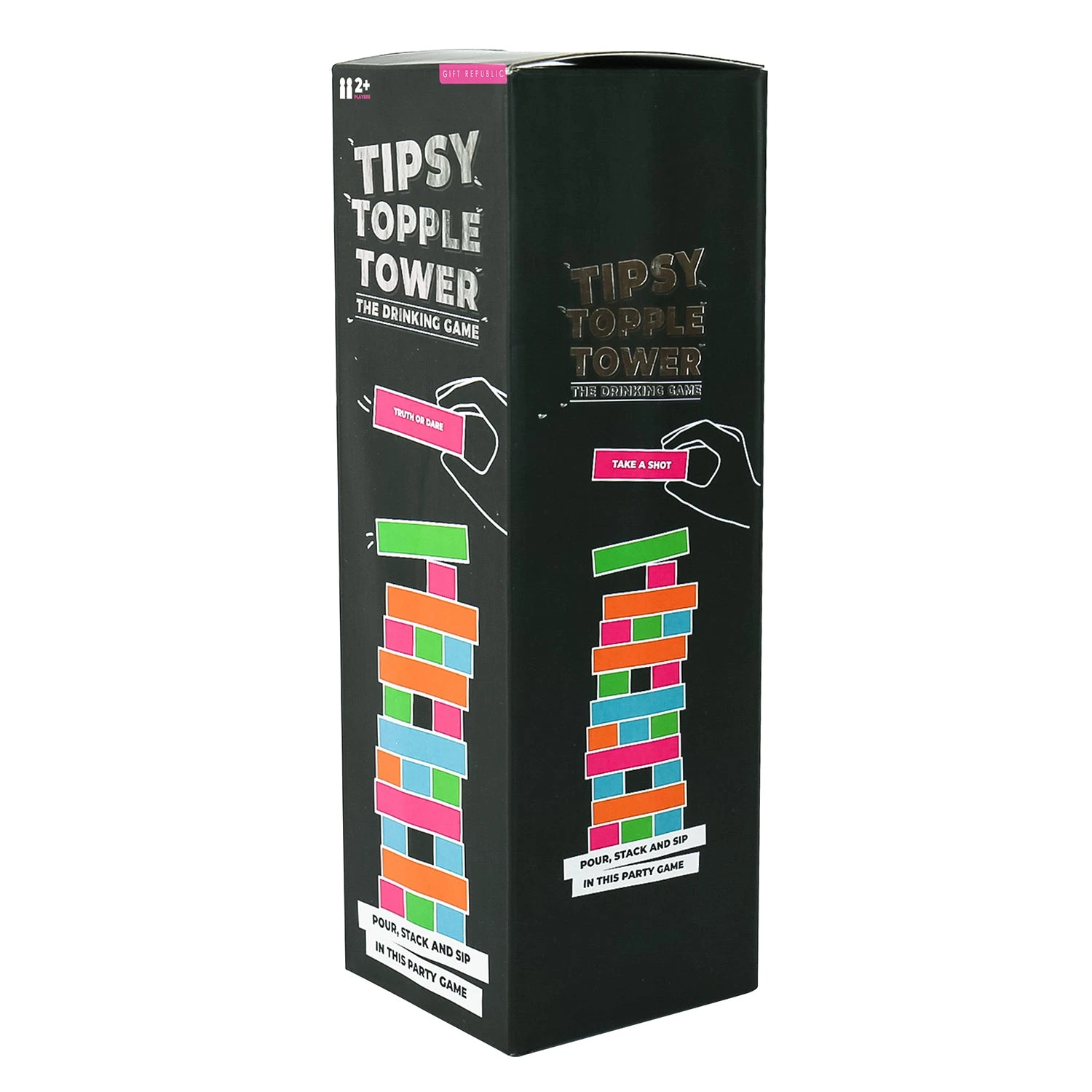 GIFT REPUBLIC Tipsy Topple Tower Game 9 GIFT REPUBLIC Tipsy Topple Tower Game - Image 7