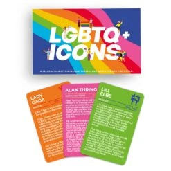 GIFT REPUBLIC LGBTQ+ Icon Cards 10 GIFT REPUBLIC LGBTQ+ Icon Cards -Toy Sale Store GR820006 4