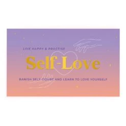 GIFT REPUBLIC Live Happy & Practice Self-Love Cards