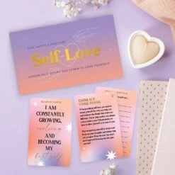 GIFT REPUBLIC Live Happy & Practice Self-Love Cards 9 GIFT REPUBLIC Live Happy & Practice Self-Love Cards -Toy Sale Store GR820014 6