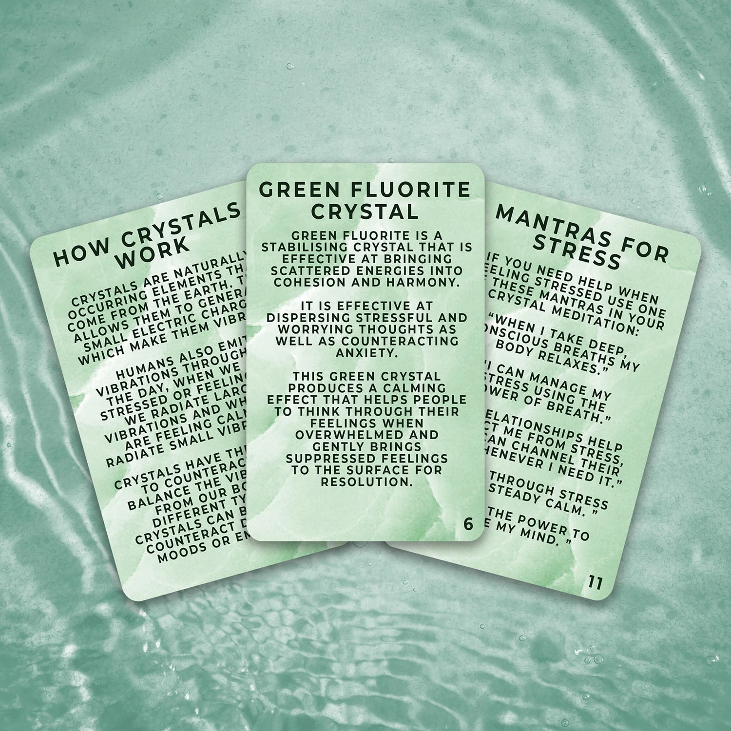 GIFT REPUBLIC Stress Less Crystal Healing Kit 6 GIFT REPUBLIC Stress Less Crystal Healing Kit - Image 4