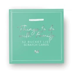 GIFT REPUBLIC Things To Do With Family Bucket List Scratch Cards -Toy Sale Store GR830022 6