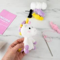 GIFT REPUBLIC Unicorn DIY Crochet Kit 11 GIFT REPUBLIC Unicorn DIY Crochet Kit -Toy Sale Store GR830026 3