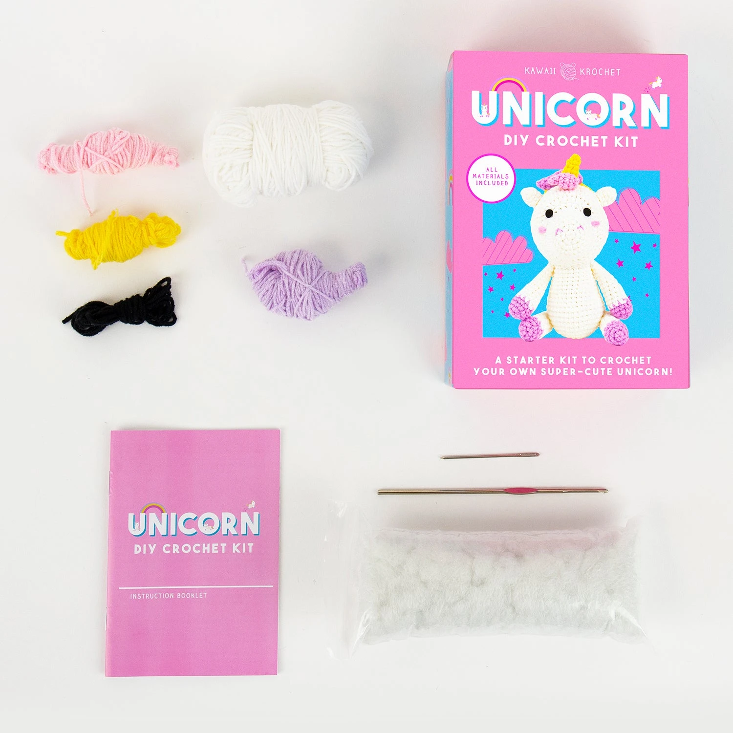GIFT REPUBLIC Unicorn DIY Crochet Kit 9 GIFT REPUBLIC Unicorn DIY Crochet Kit - Image 7