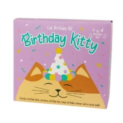 GIFT REPUBLIC Birthday Kitty - Cat Birthday Kit