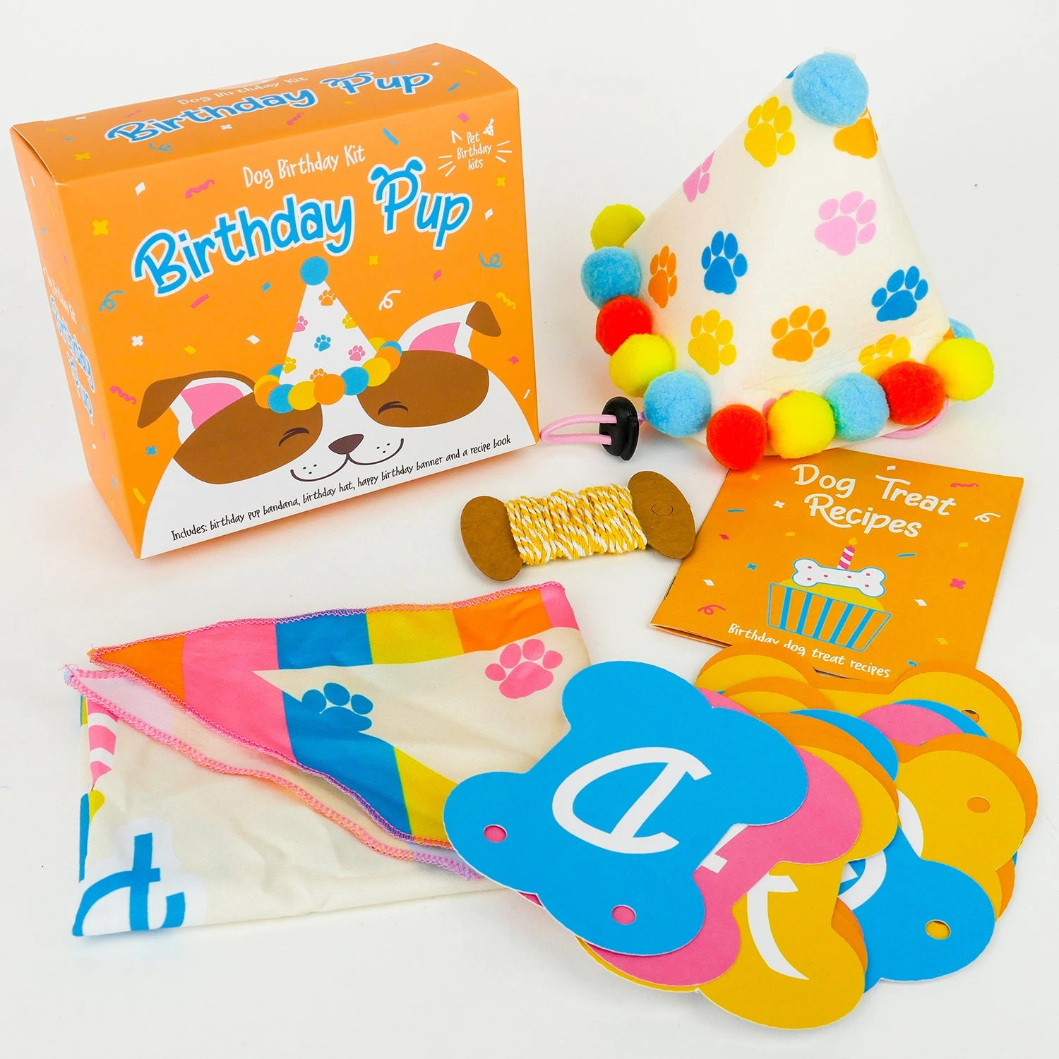 GIFT REPUBLIC Birthday Pup - Dog Birthday Kit 4 GIFT REPUBLIC Birthday Pup - Dog Birthday Kit - Image 2