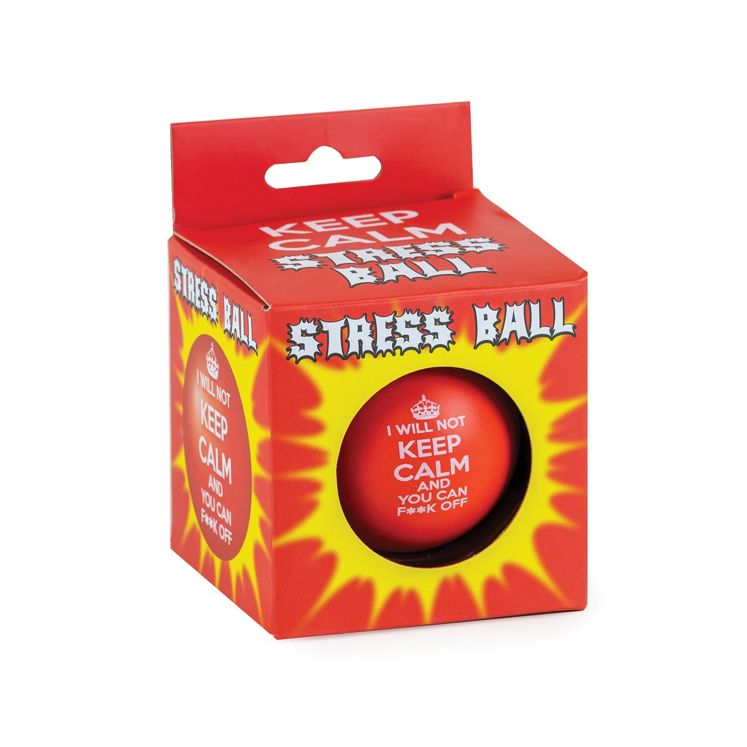 Funtime - I Will Not Keep Calm Stress Ball 4 Funtime - I Will Not Keep Calm Stress Ball - Image 2
