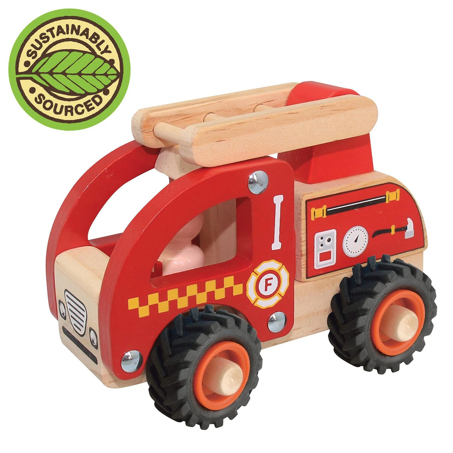 Wooden Emergency Vehicles 3 Wooden Emergency Vehicles