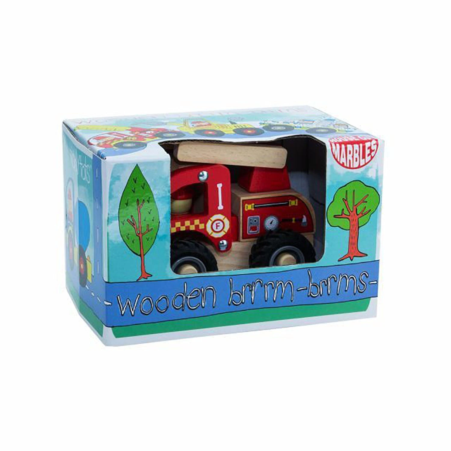 Wooden Emergency Vehicles 4 Wooden Emergency Vehicles - Image 2