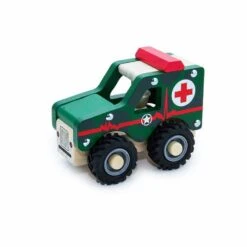 Wooden Emergency Vehicles 8 Wooden Emergency Vehicles -Toy Sale Store HOM 213292 3