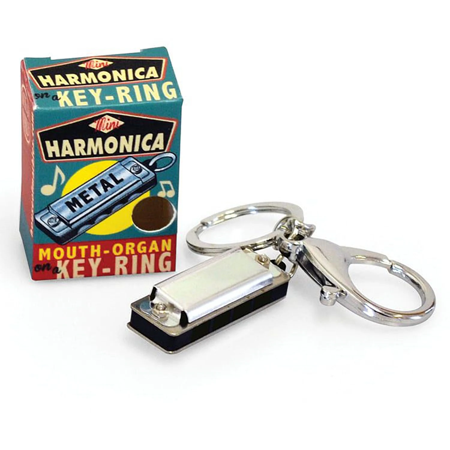 Mini Harmonica Keyring 3 Mini Harmonica Keyring