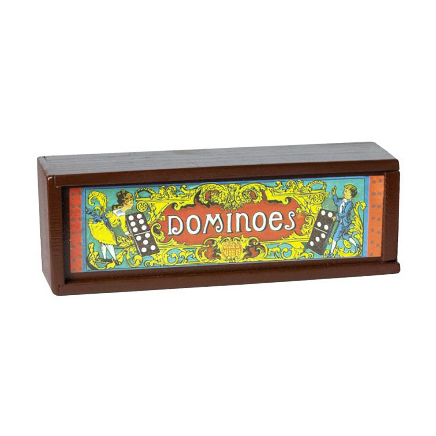 Wooden Dominoes In A Box 4 Wooden Dominoes In A Box - Image 2