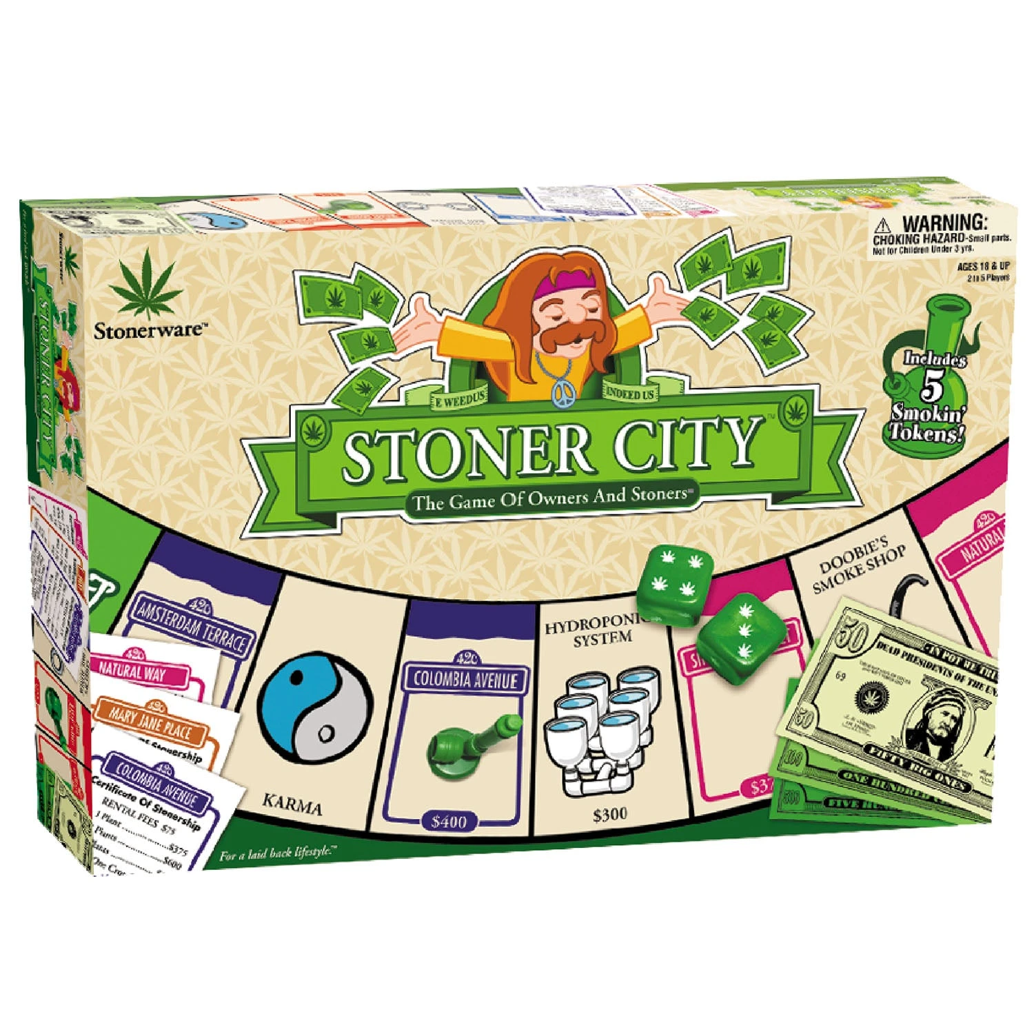 Stonerware Stoner City Board Game 3 Stonerware Stoner City Board Game