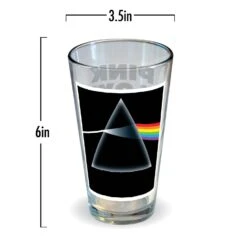 Pink Floyd Album Covers Pint Glasses - 4 Pack 11 Pink Floyd Album Covers Pint Glasses - 4 Pack -Toy Sale Store ICU 05031 3