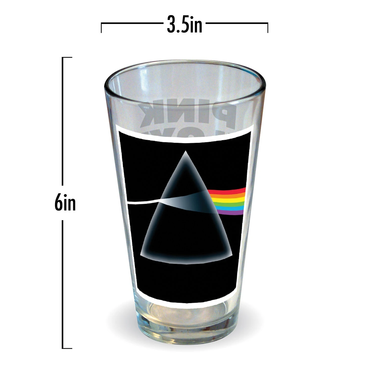 Pink Floyd Album Covers Pint Glasses - 4 Pack 5 Pink Floyd Album Covers Pint Glasses - 4 Pack - Image 3