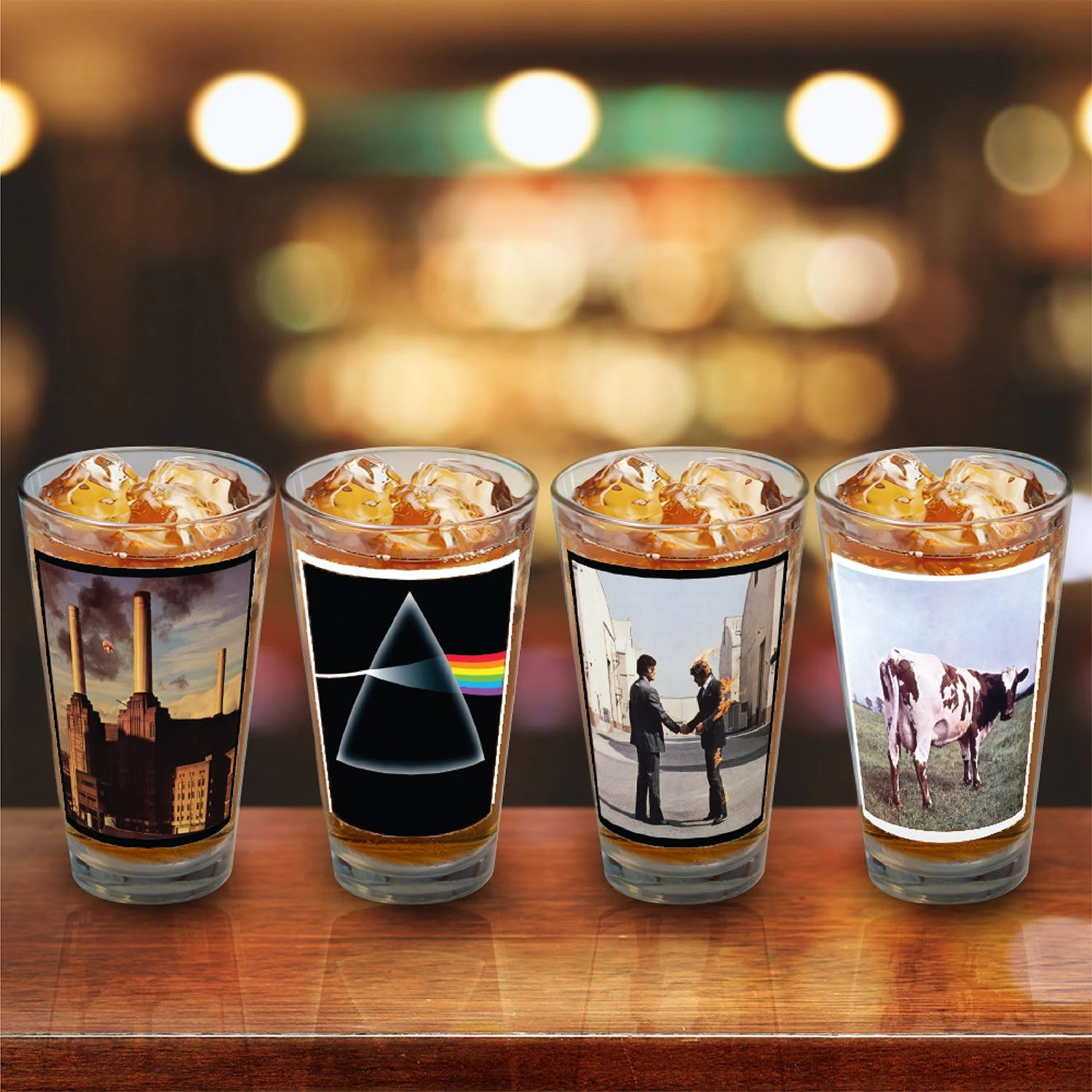 Pink Floyd Album Covers Pint Glasses - 4 Pack 9 Pink Floyd Album Covers Pint Glasses - 4 Pack - Image 7