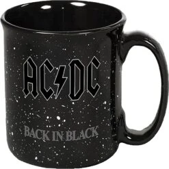 AC/DC - Back In Black Ceramic Camper Mug