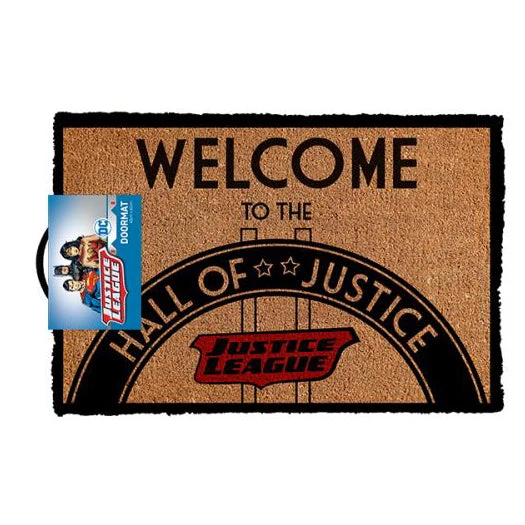 DC Comics - Hall Of Justice Doormat 3 DC Comics - Hall Of Justice Doormat