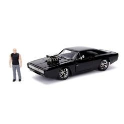 1:24 F&F Dom W/1970 Dodge Charger - Fast N Furious Movie